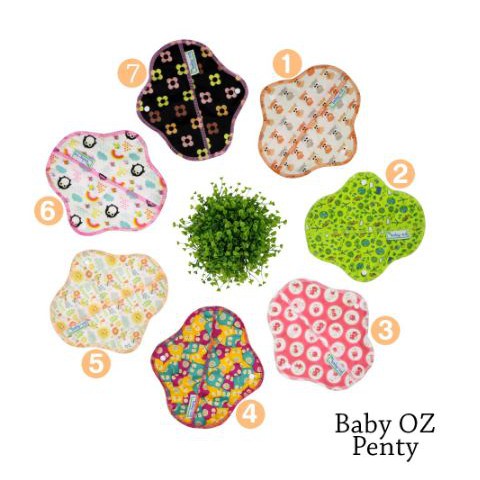 Pembalut Kain Wanita Baby Oz | Menstrualpad | Menspad | Menstrual Pad