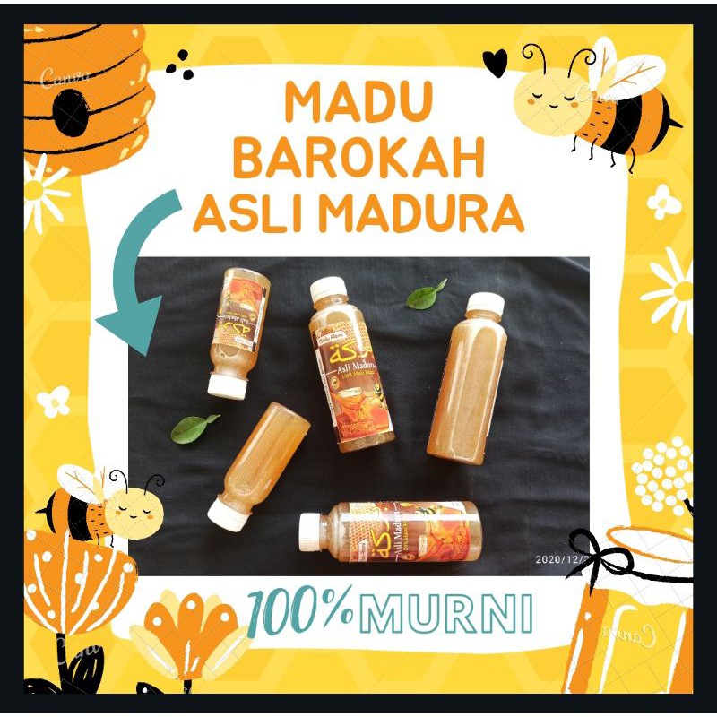 

Madu Asli Madura 250ml Tawon Mallifera