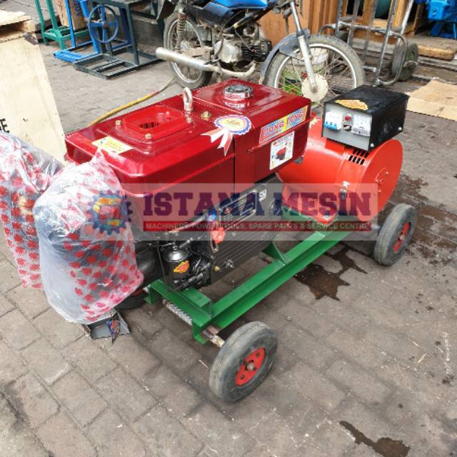 7.5KVA GENSET DIESEL 3PHASE COMPLETE DONGFENG 24PK