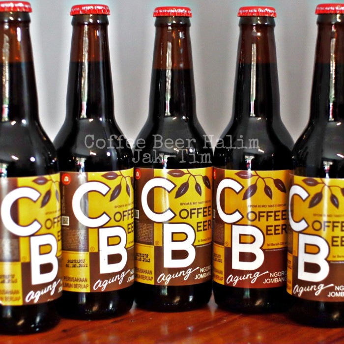 

MURAH Coffee Beer Agung Ngoro Kardus / Krat / Karton 24 Botol - Packing Ojol