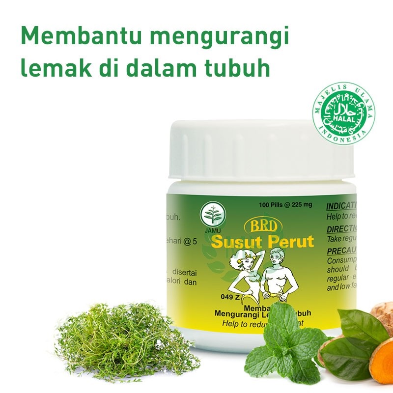 SUSUT PERUT 100 PIL / Elumor Slimming Tea / Flimburn by Flimty / Pelangsing Herbal Alami Obat Diet BPOM Penurun Berat Badan