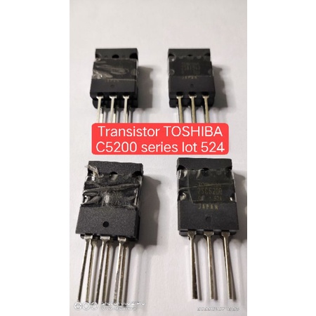 Transistor TOSHIBA C5200 series lot 524