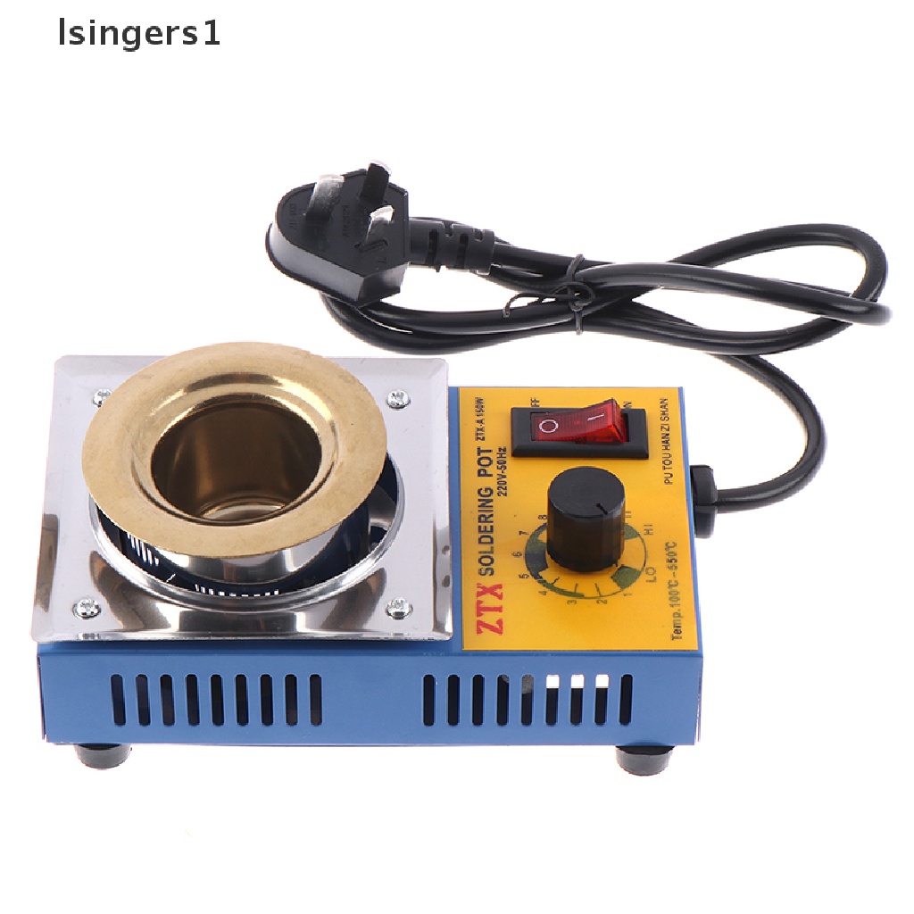 (lsingers1) 100-550°C Pot Solder Bahan Stainless Steel