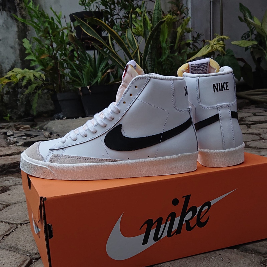 PROMO Nike Mid Blazer 77 BNIB Made Indonesia. TOP Premium Quality, Bahan Kulit dan Rubber Outsole