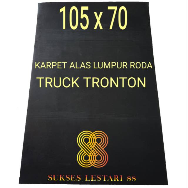 Karpet Karet Alas Lumpur Roda Truck Tronton Besar