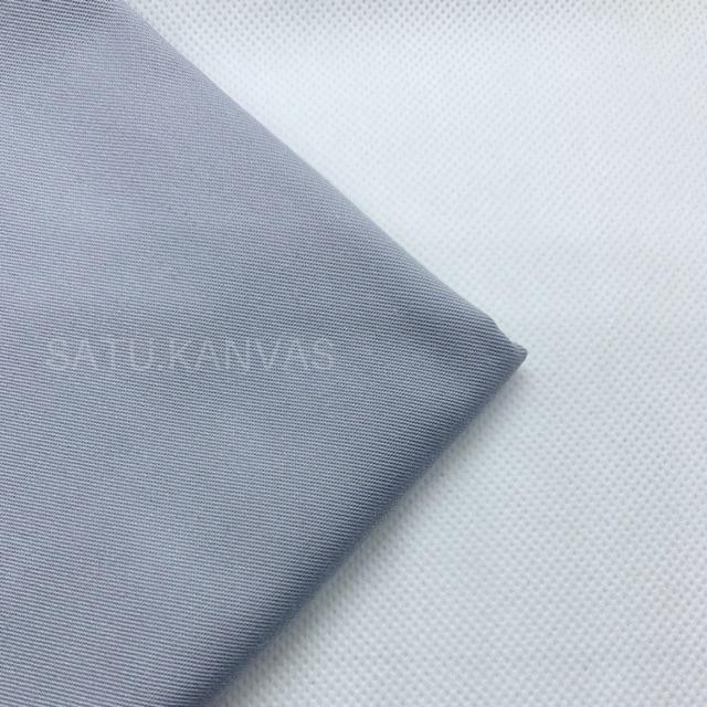 Kain AMERICAN DRILL SAVERO / bahan kain seragam-Abu muda