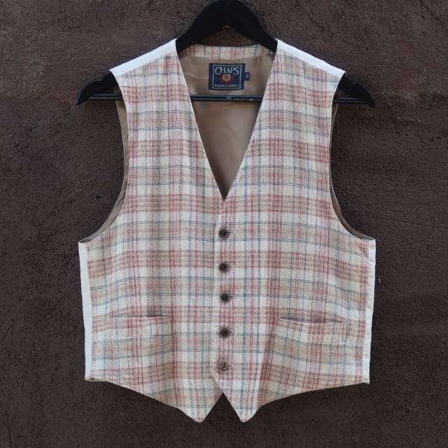 Chaps by Ralph Lauren Vest Rompi Bekas Second Original Branded Thrift