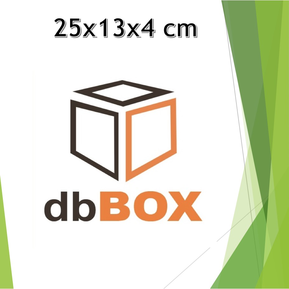 

Custom 25x13x4 cm --box Die Cut dan easy usage--