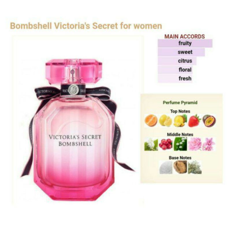 PARFUM WANITA VICTORIA BOMBSHEL PARFUME WANGI TAHAN LAMA