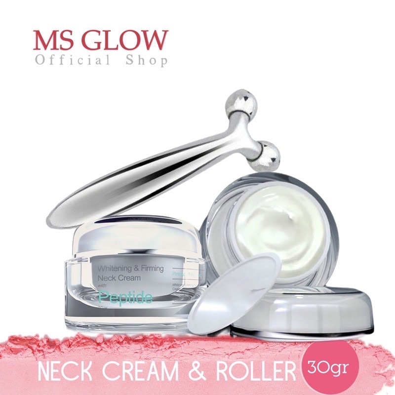 MS GLOW NECK CREAM/ KRIM LEHER MS GLOW