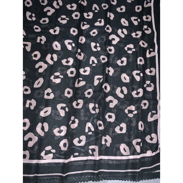 SEGIEMPAT VOALDENAY KW PREMIUM / HIJAB JILBAB SQUARE VOAL MOTIF LASER CUT-Motif 7