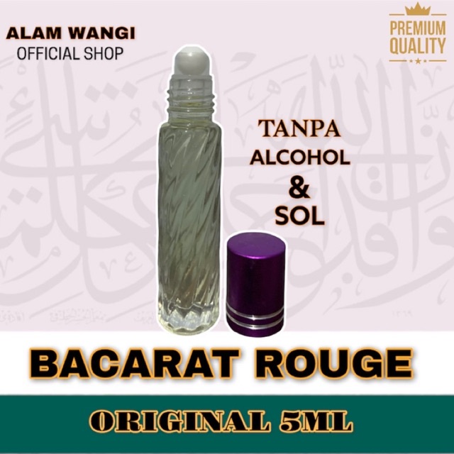 BIBIT MINYAK WANGI BACCARAT / BAKARAT / BACARAT ORIGINAL IMPORT