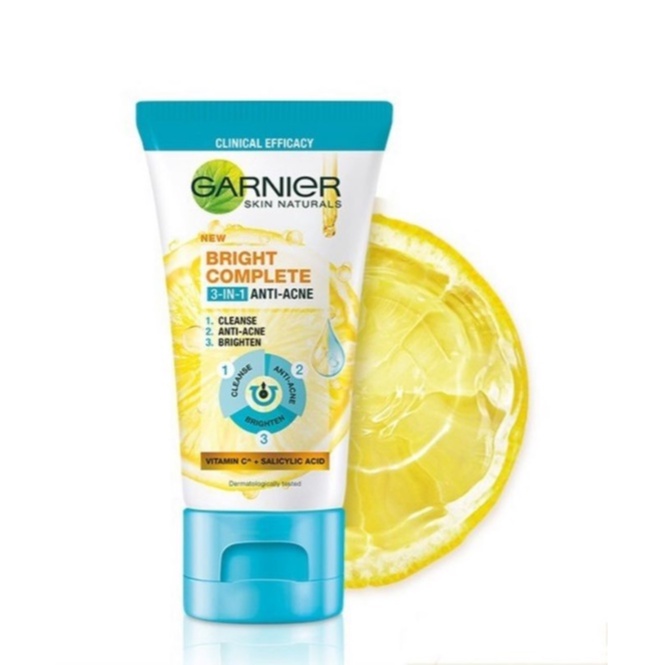 Garnier Bright Complete Anti Acne Cleansing Foam