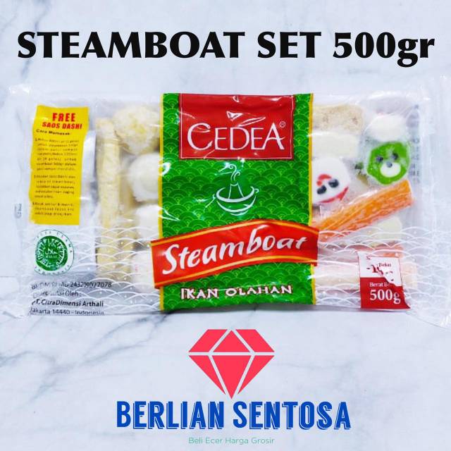 

steamboat set cedea 500gram