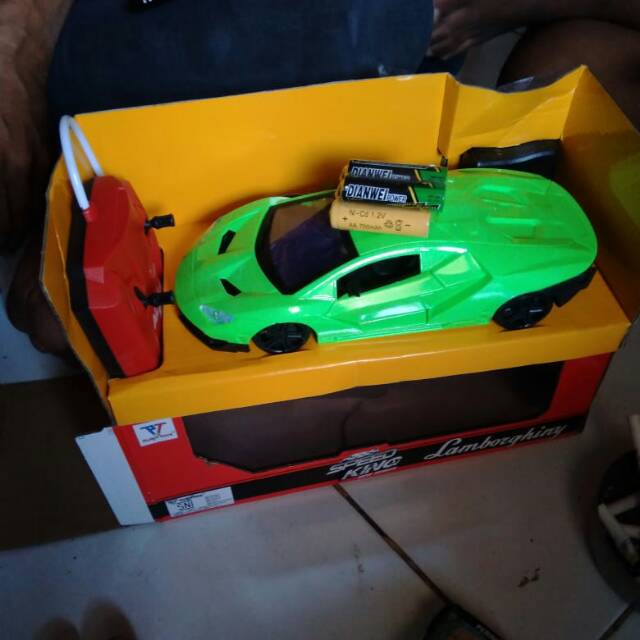 Mobil remot lamborgini  cas