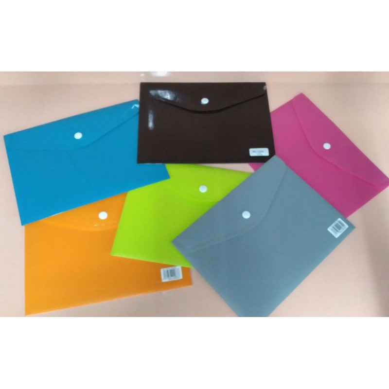 MAP KANCING MAP PLASTIK ENVELOPE A5 734GA-E KING JIM