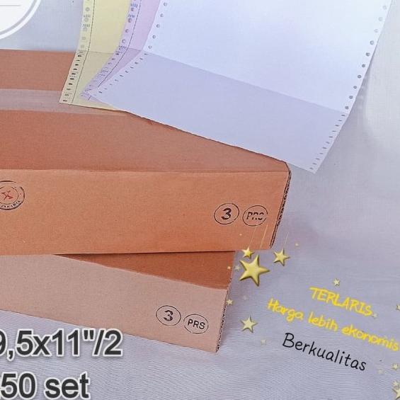 

Ω ECER Kertas Continuous form NCR isi 500 sets 9.5x11dibagi 2 ☄