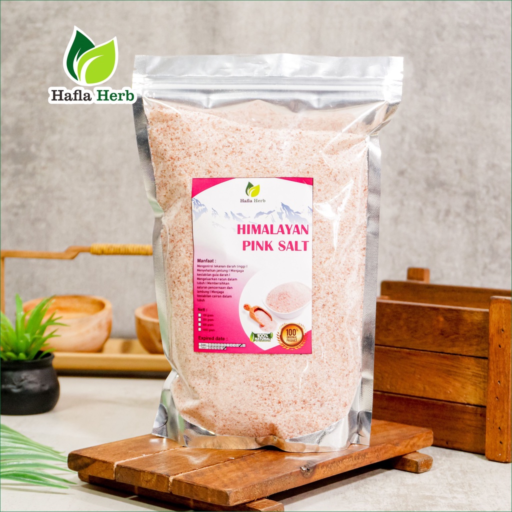 Garam Himalaya Original 500 gram Asli Organik Garem Himalayan Salt Himsalt Organic MPASI