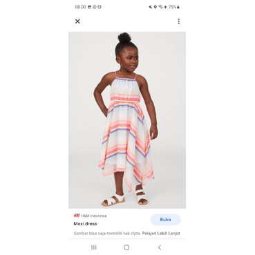 dress anak hnm