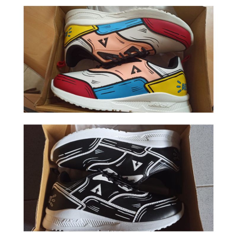 Aerostreet 2D Cartoon Color and Limited Black