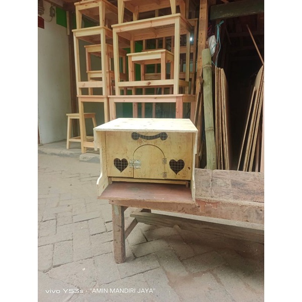 kandang burung dara 1 pintu