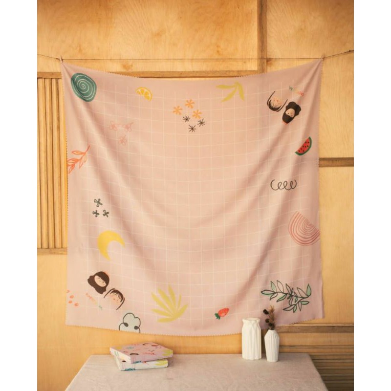 Kaerysleika Classic Blush Scarf