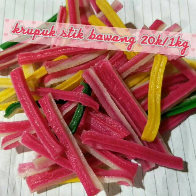 

Krupuk stick bawang