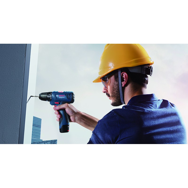 BOSCH GSR 120 Bor Besi Cordless 12V - 2 Baterai