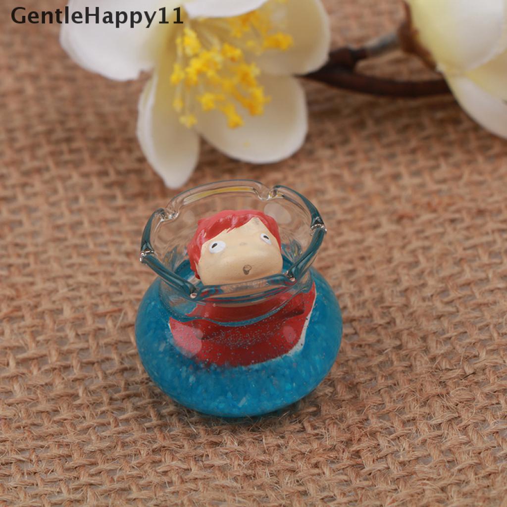 Gentlehappy 1Pc Ornamen Ikan Mas Mikro Hayao Miyazaki