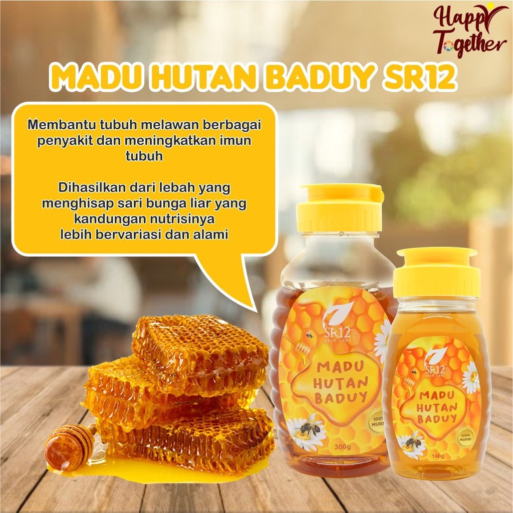 MADU HUTAN BADUY SR12 ORIGINAL MADU MURNI KAYA MANFAAT UNTUK KESEHATAN