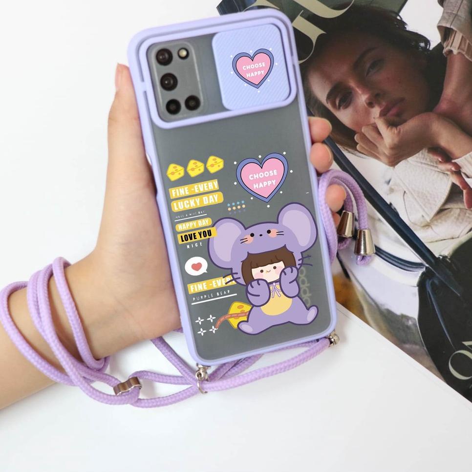 Jangan Ketinggalan order..  SoftCase Slide Camera Tali Sling Xiaomi Redmi 9A 9C 9T 8A Note 10 9 8 7 
