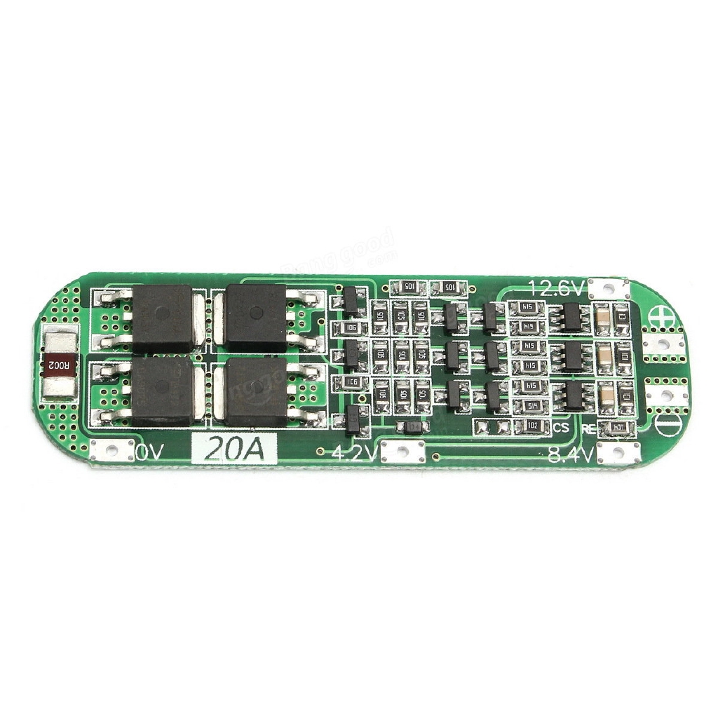 [MDL-9017] 3S 20A LI-ION LITHIUM BATTERY 18650 CHARGER PROTECTION BOARD 12.6V