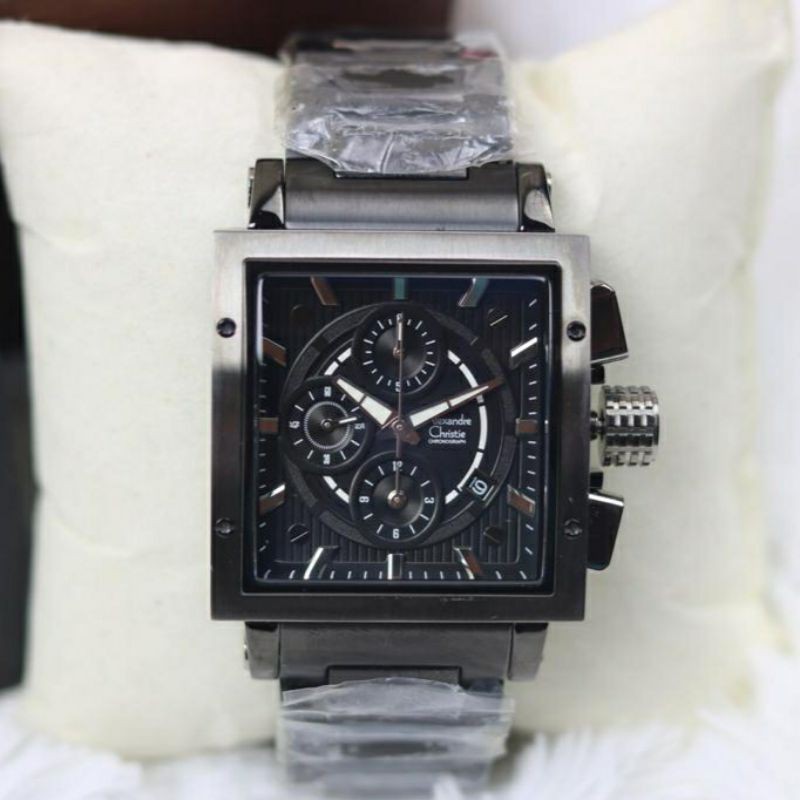 ALEXANDRE CHRISTIE AC 6182 MC Chronograph Jam Tangan Pria Bergaransi Resmi