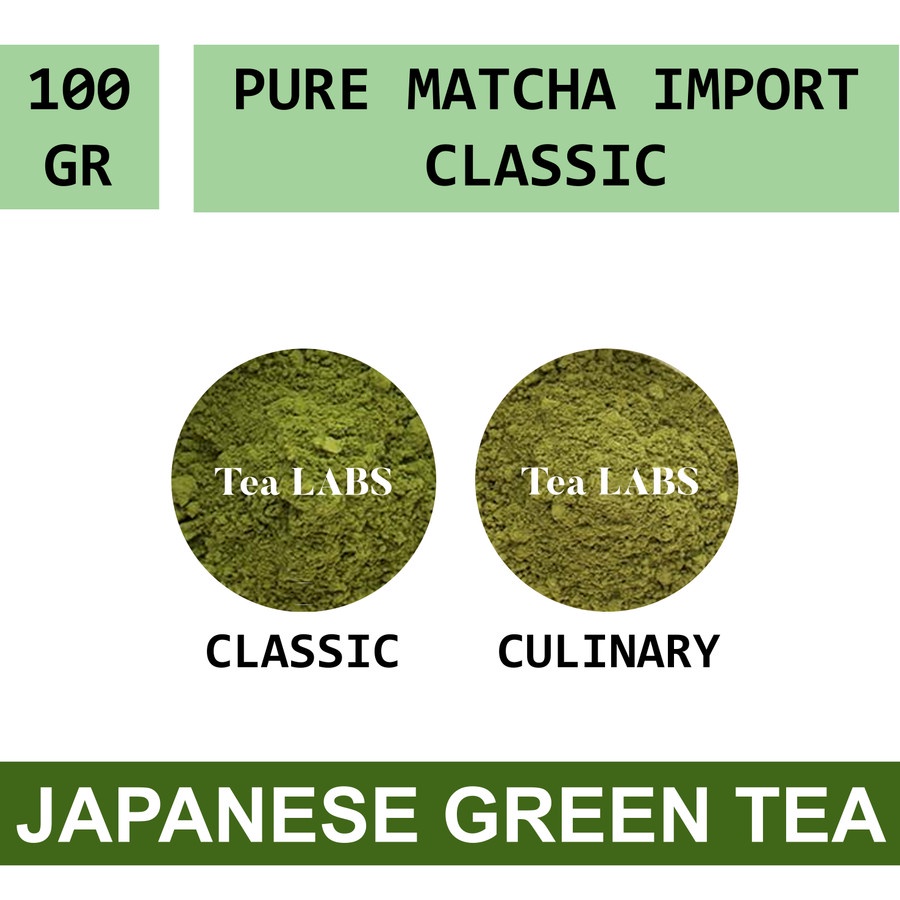 

Pure Matcha Powder Classic Premium Green Tea 100 GRAM