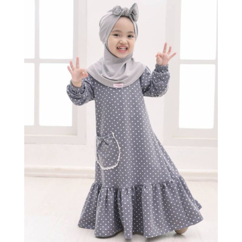 Gamis Kinara By Viola Kids / Gamis Anak Ready S