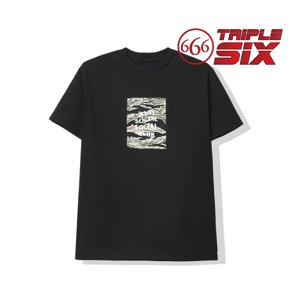 Kaos T-Shirt Baju Anti Social Social Club ASSC Tiger Camo