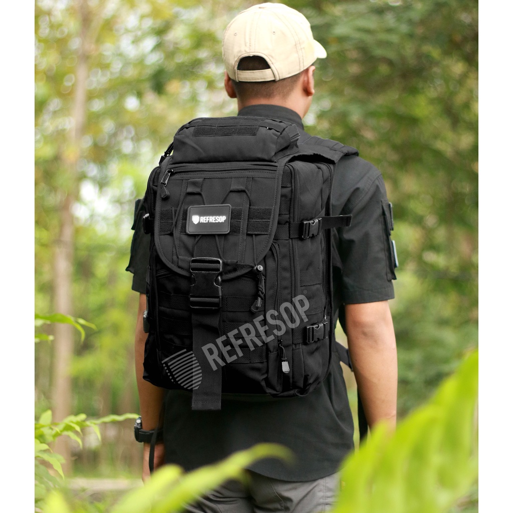 REFRESOP Original PX353 Tas Ransel Army Tactical - Hitam