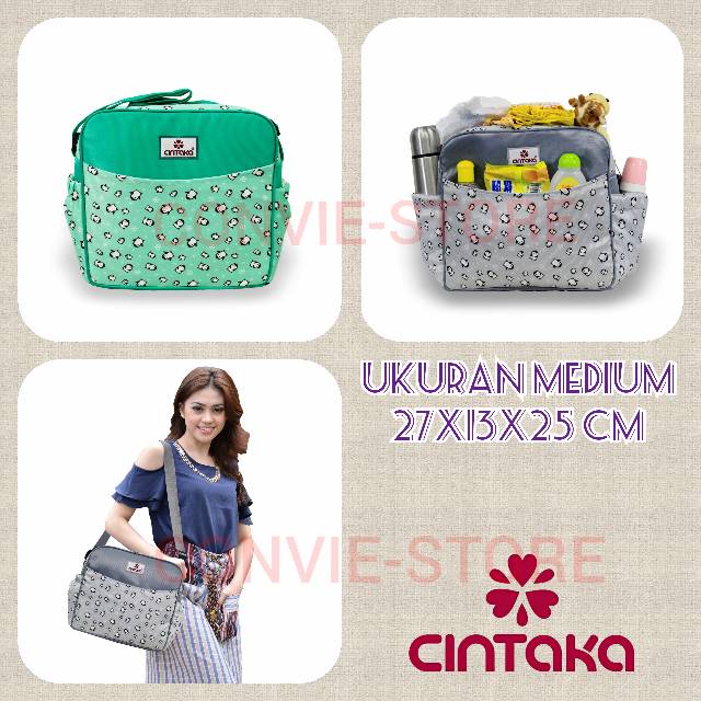 Cintaka Tas Bayi Kecil / Medium / Besar Saku Depan Penguin Series - TCT2151 2152 2153