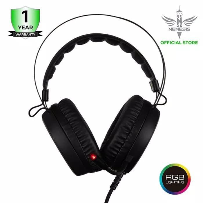 NYK HS-N09 RUBICK RGB Nemesis Gaming Headset-NYK HS-N09