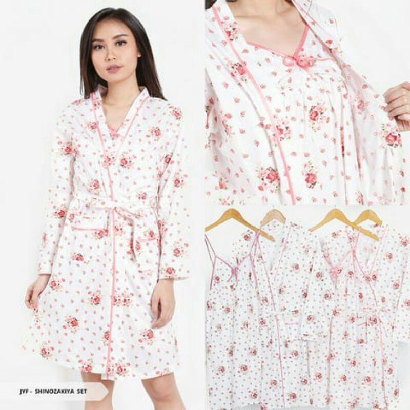 Daster kimono Premium FLOWERY ko