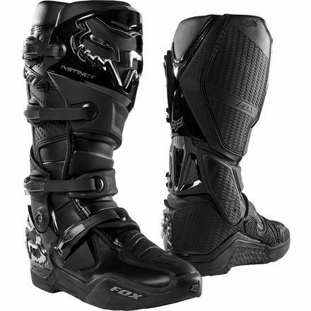Biker Fox Instinct Boot Black 2022 | Sepatu Boot | Sepatu Trail | Motorcross