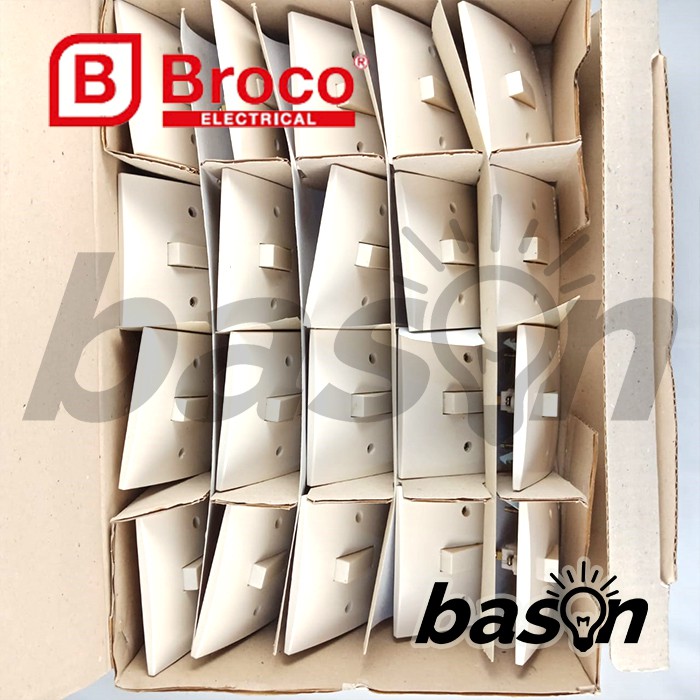 BROCO 6611 STD Single Switch - Saklar Tunggal