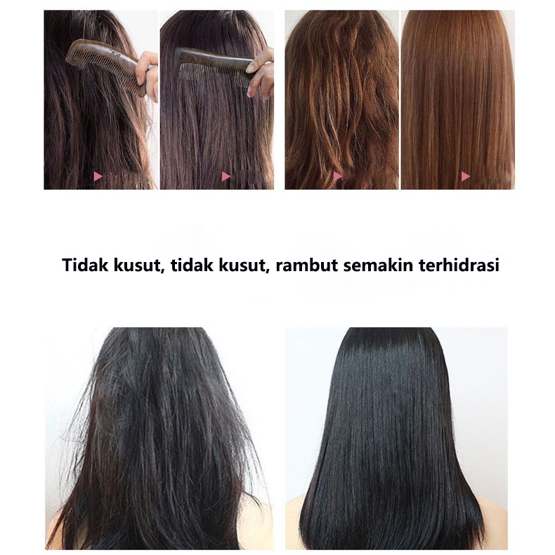 hairmask keratin hairmask haircare 250ML masker rambut botol besar memperbaiki akar rambut yang rusak menghaluskan ikal bercabang dan meninggalkan aroma yang tahan lama