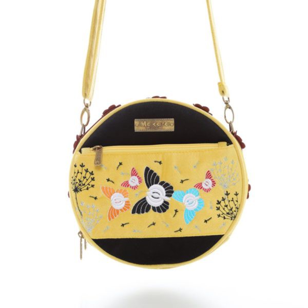 Makara MCO PapilioTas Bulat Selempang Bahan Midili Fashion Wanita Etnik Original Berkualitas