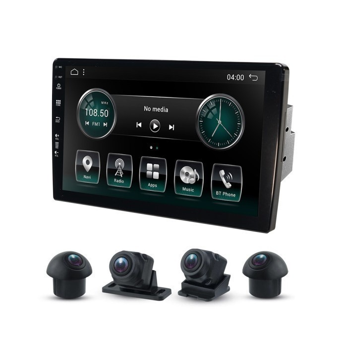 Headunit Android Mirai MR 9032 AVM & 1032 AVM Built In CAMERA 360 3D