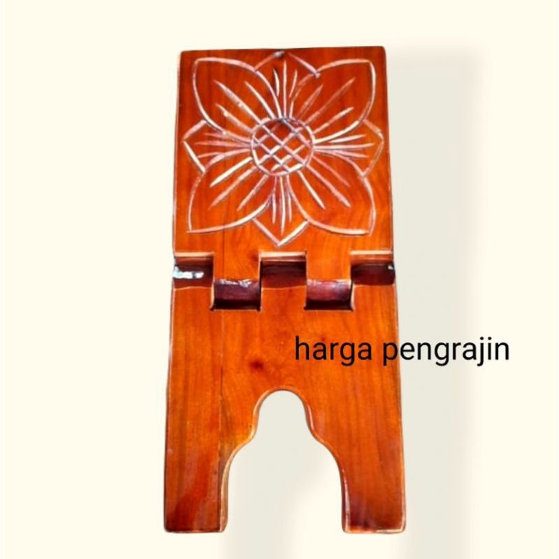 Rekal Al-Quran Motif Bunga Untuk Waqaf Asli Jepara Paket Hemat Isi 10pcs