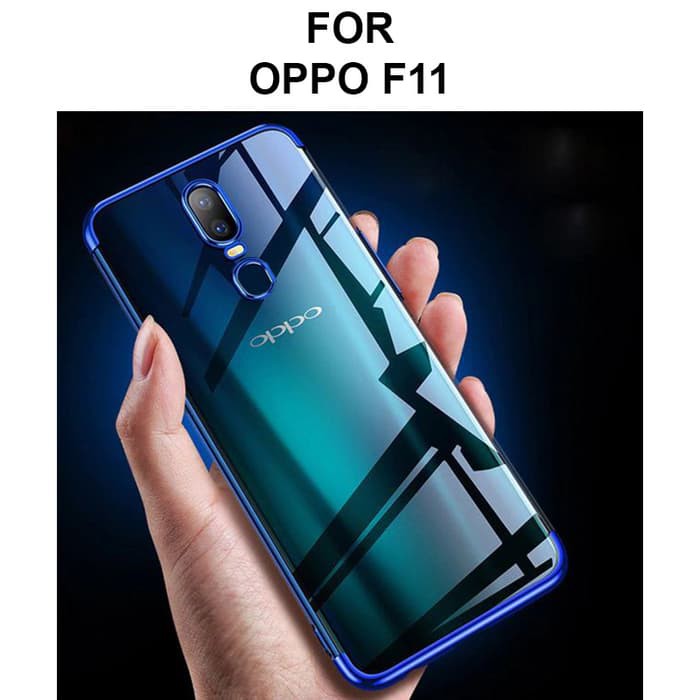 Tpu plating case Oppo F11 / case hp / soft case Oppo F11 / hard case Oppo F11