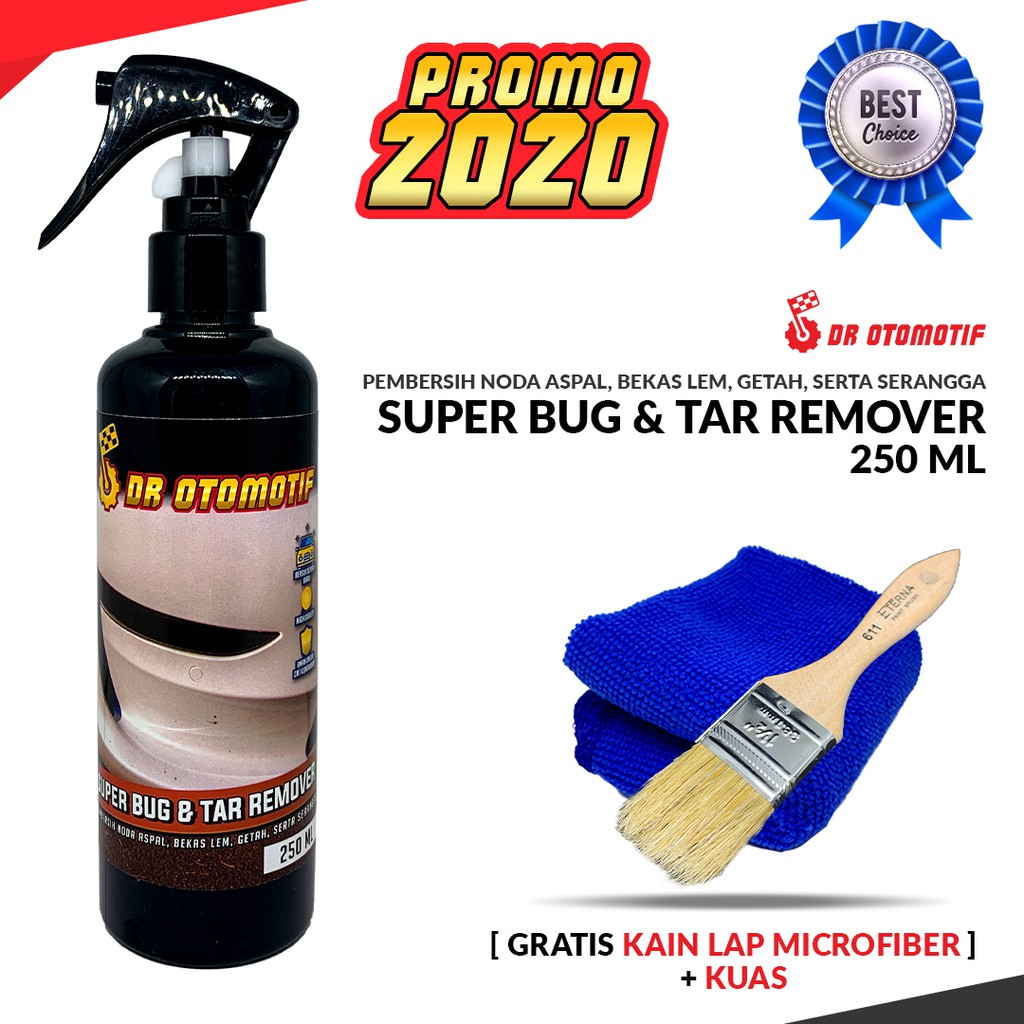 DR SUPER BUG &amp; TAR REMOVER Pembersih Noda Aspal/Bekas Serangga Terlaris