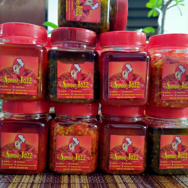 

SAMBAL JOZZ/ijo/bawang/geprek/ayambakar/rudi200ml