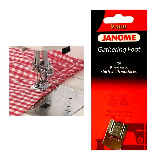 JANOME ACCESORIES sepatu untuk jahit kerut janome